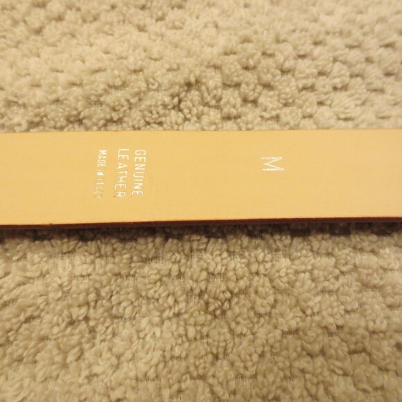 Express Women's Italian Leather Belt - Snake Skin - Skinny Width -Red/Blk-Medium - Picture 5 of 8